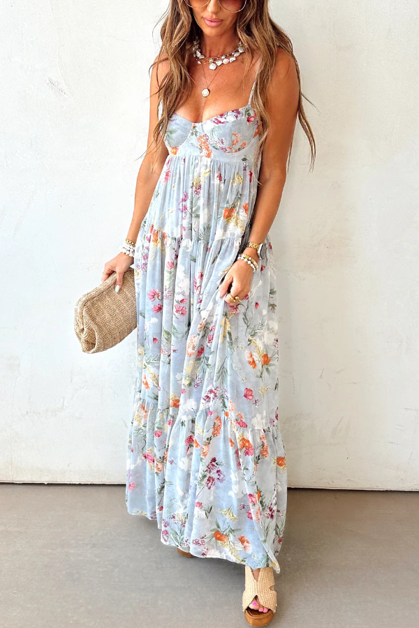 Maxivestido Tea Time
