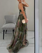 Giselle | Magnifique Robe Maxi à Imprimé Floral