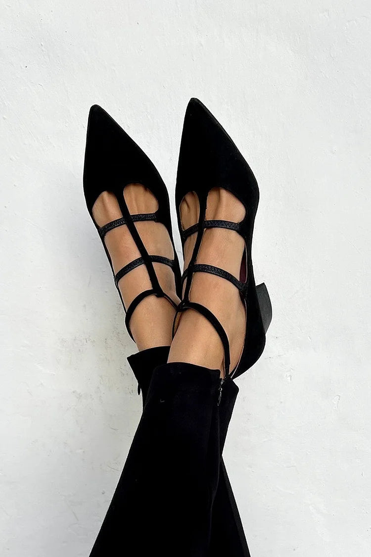 Ari | Elegantes zapatos de tacón con tiras