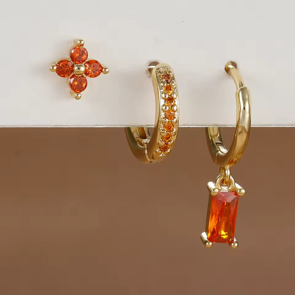 Par de pendientes LEILA