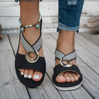 Luna| Sandalias de Sujeción Ajustada Elegante