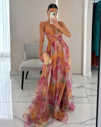 Giselle | Magnifique Robe Maxi à Imprimé Floral