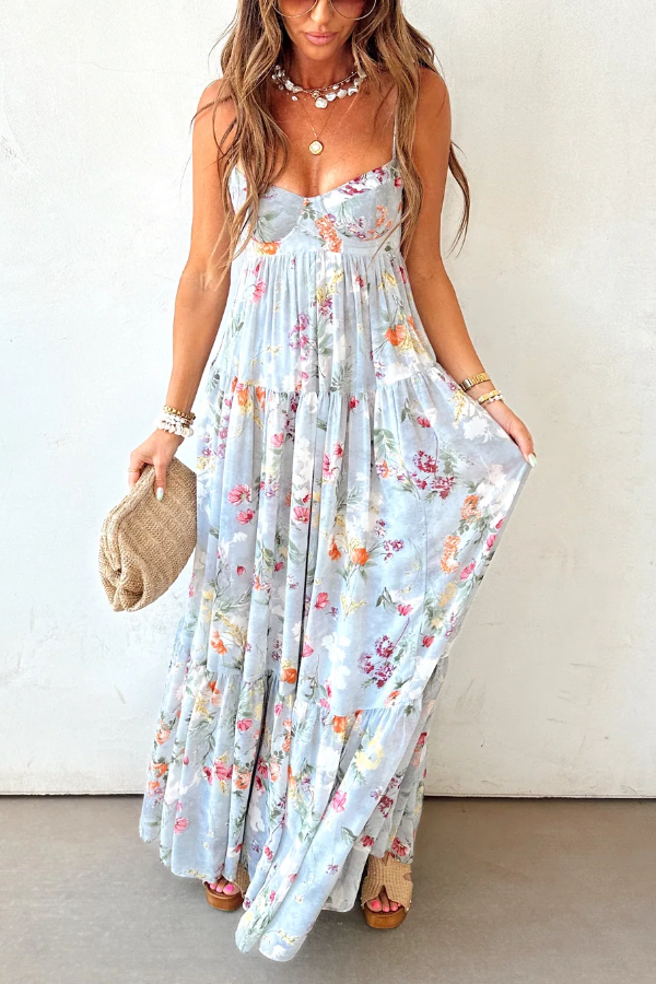 Maxivestido Tea Time