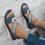 Luna| Sandalias de Sujeción Ajustada Elegante