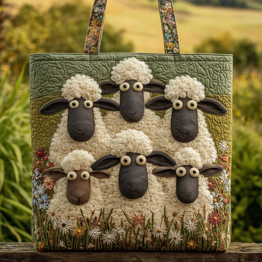 Veinte Ovejas - Bolso Acolchado