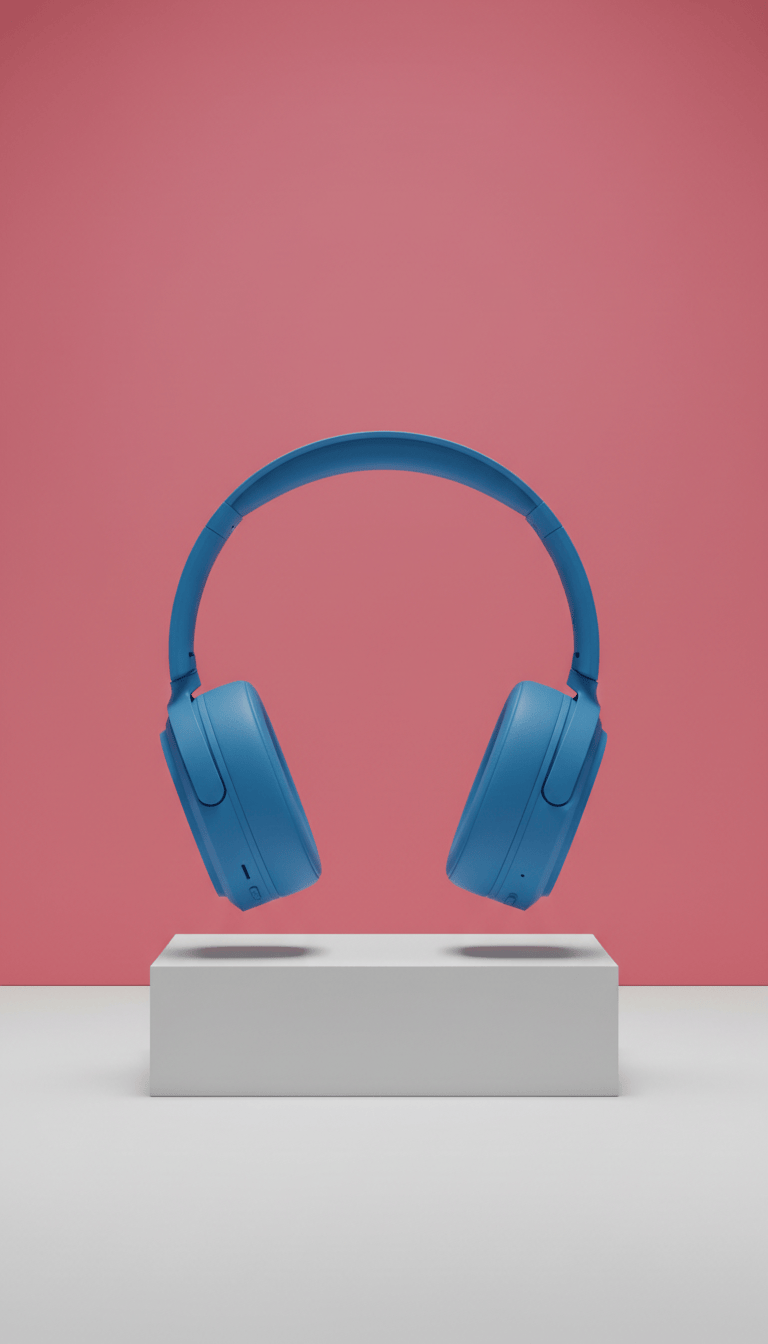casque sans fil bleu skyline circum-aural