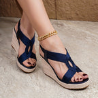 Noelia | Zapatos de tacón abiertos de punto