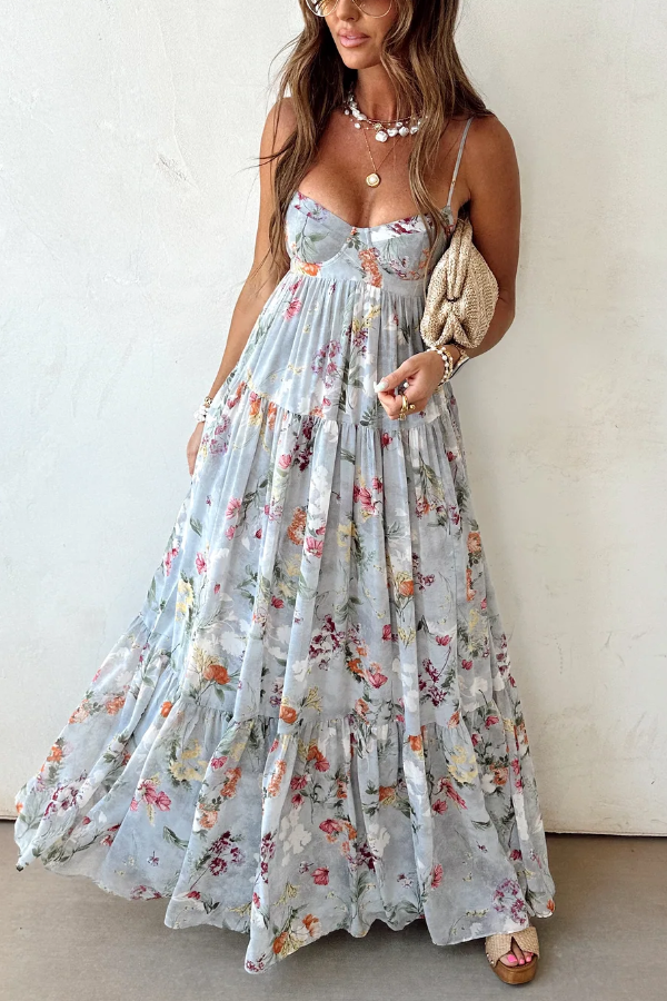 Maxivestido Tea Time