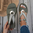 Luna| Sandalias de Sujeción Ajustada Elegante