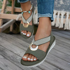 Luna| Sandalias de Sujeción Ajustada Elegante
