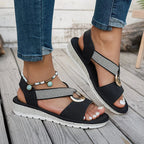 Luna| Sandalias de Sujeción Ajustada Elegante
