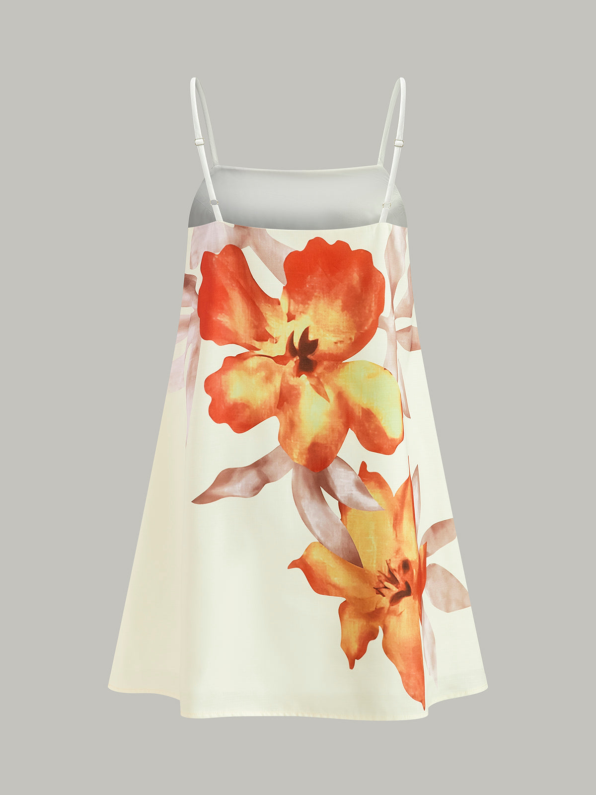 Vestido Holgado con Estampado Floral