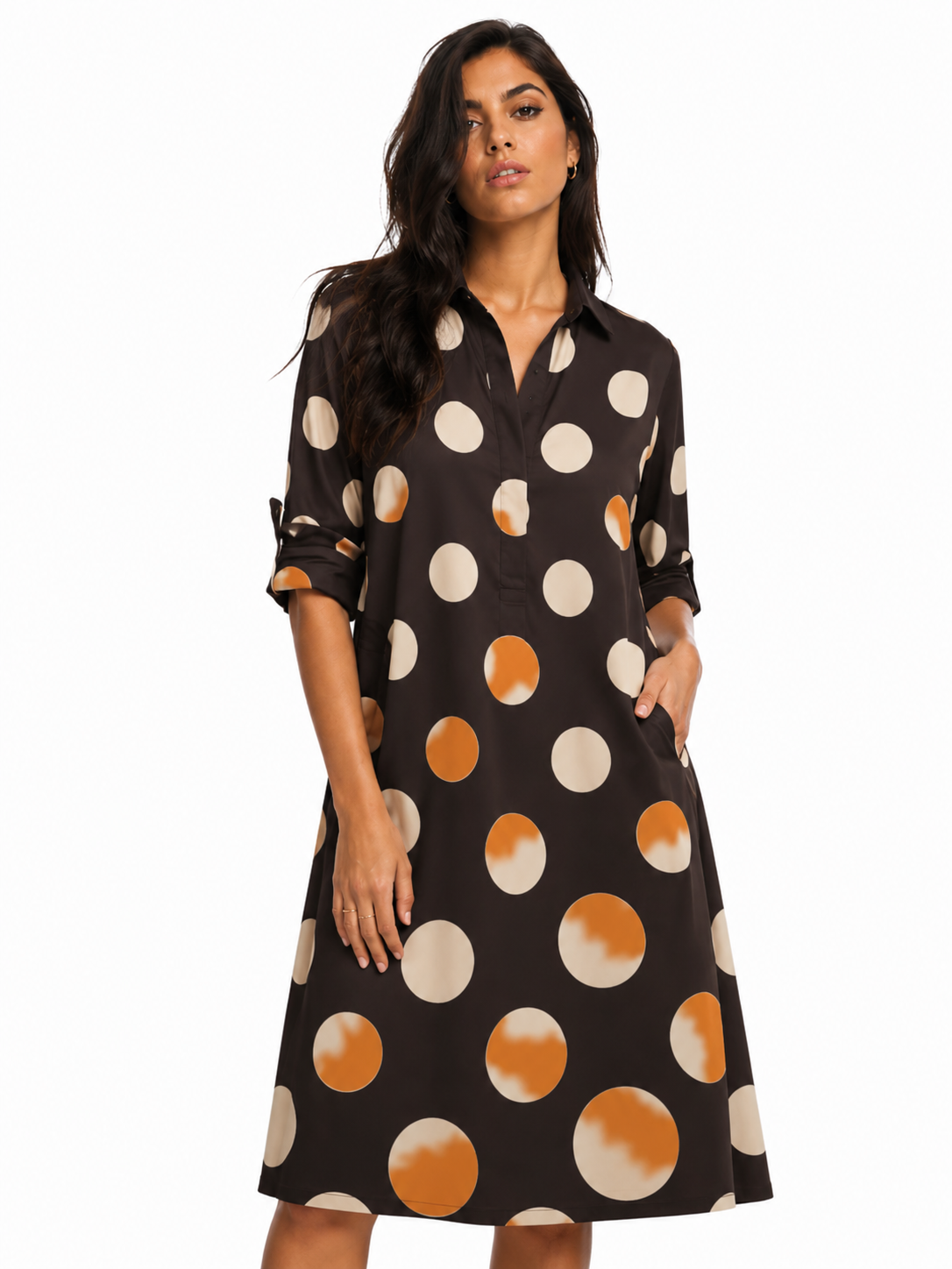 Naomi | Vestido midi elegante y sofisticado