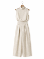 Maria - Ensemble minimaliste débardeur et pantalon large pour femme