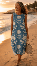 Gudrun | Robe Casual d'Été