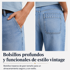 LOLA - 50 % DE RÉDUCTION  Jean Droit Court Taille Haute Femme : Coupe Flatteuse, Confortable et Parfait pour un Look Casual