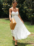 Vestido blanco "LUNA"