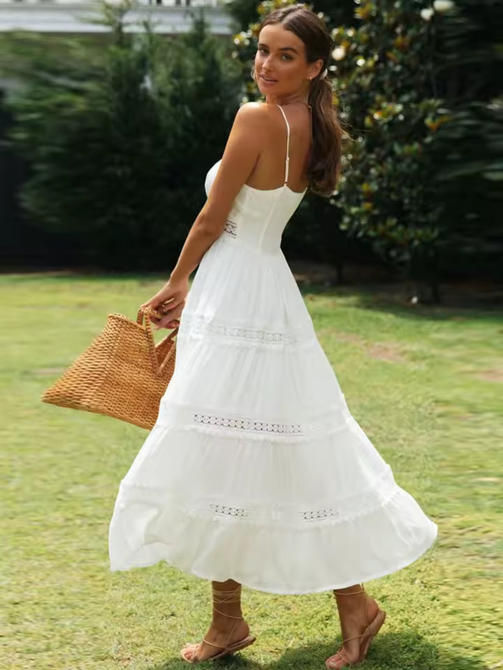 Vestido blanco "LUNA"