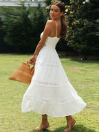 Vestido blanco "LUNA"