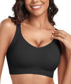 Sujetador sin costuras push up sin aros de cobertura total