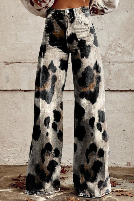 Léna - Pantalones Amplios Florales
