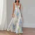 Oriah | Robe Maxi A-Line Fleurie