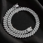 Collar de eslabones cubanos para hombre de acero inoxidable