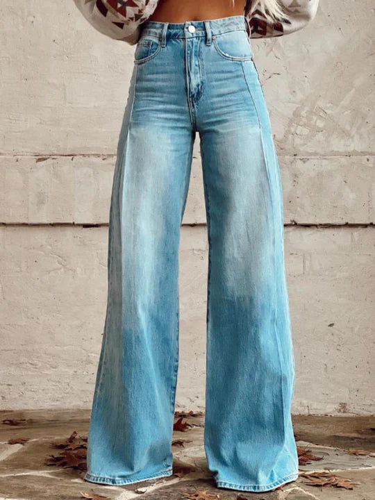 Léna - Pantalones Amplios Florales