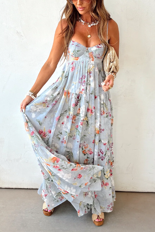 Maxivestido Tea Time