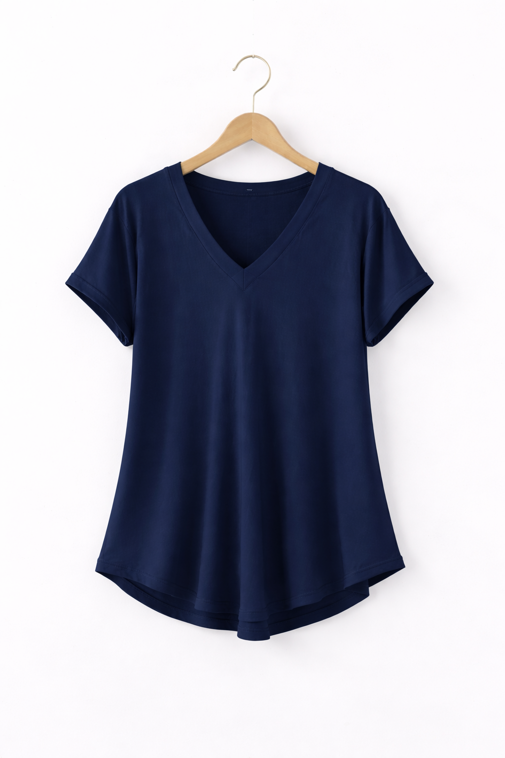 Blusa Lía cuello V holgada