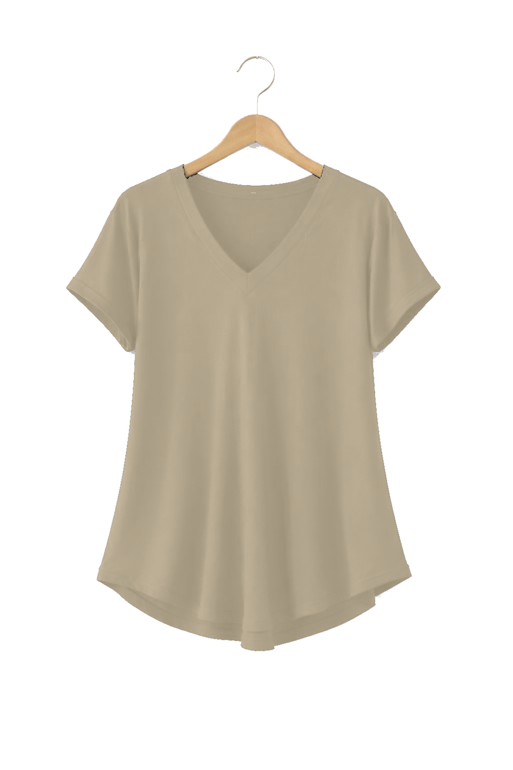 Blusa Lía cuello V holgada
