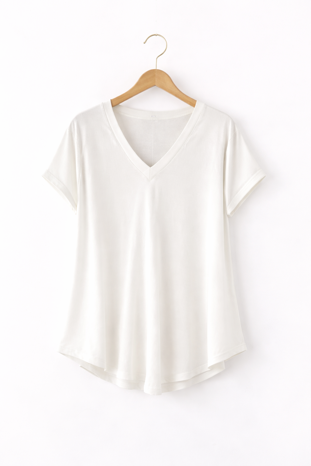 Blusa Lía cuello V holgada