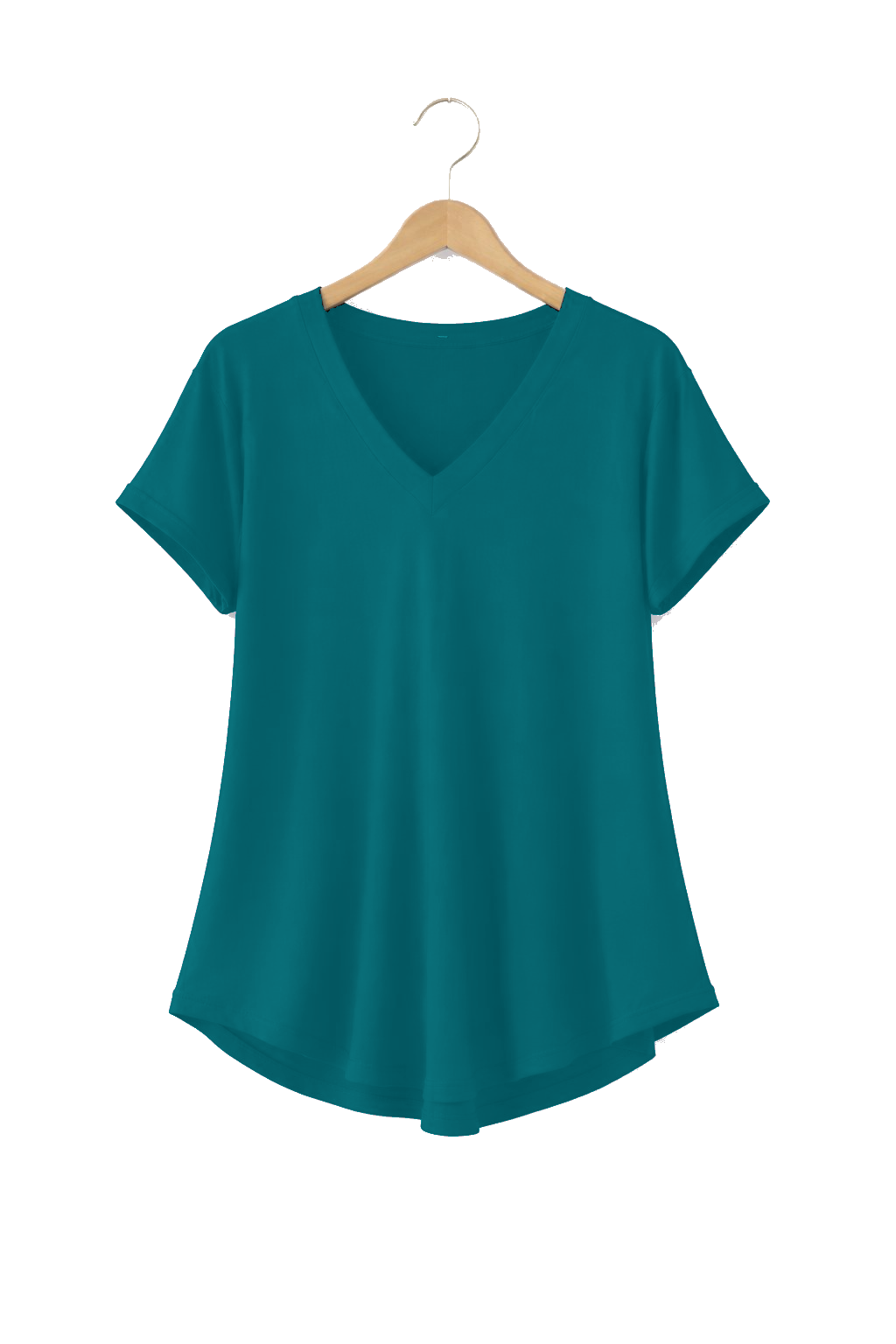 Blusa Lía cuello V holgada