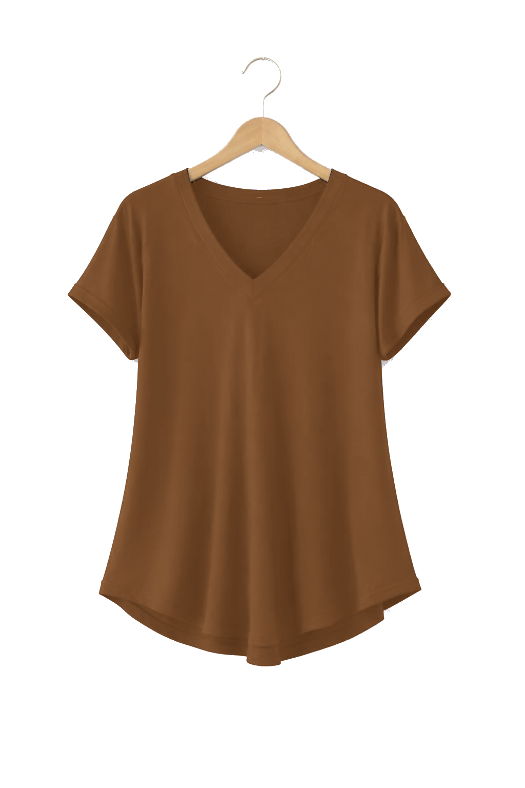 Blusa Lía cuello V holgada