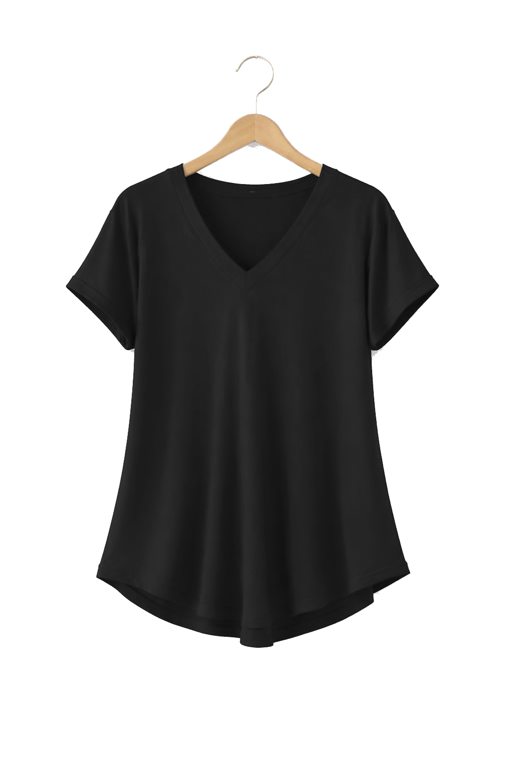 Blusa Lía cuello V holgada