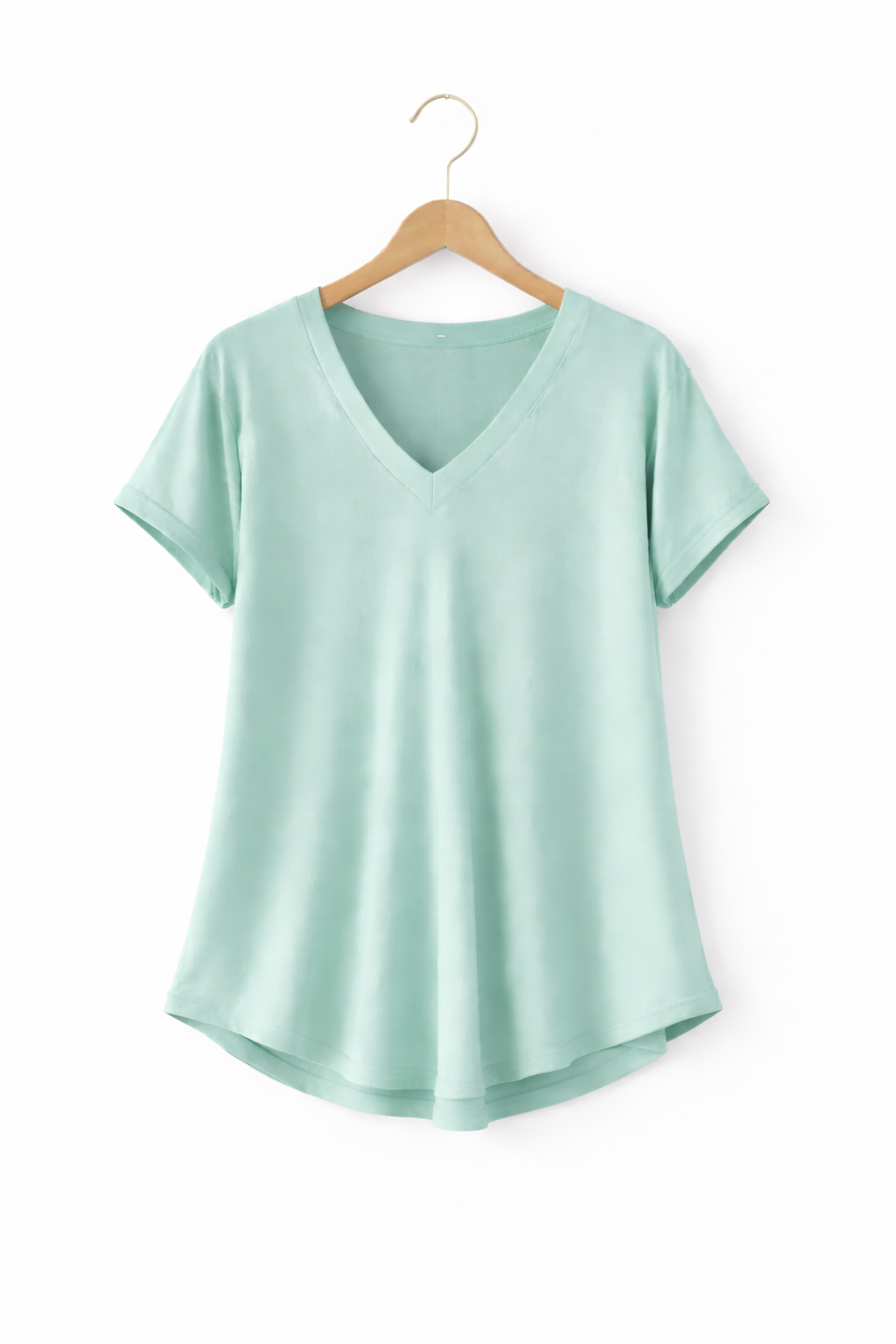 Blusa Lía cuello V holgada