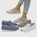 Mocassin confort orthopédique Mila blanc – vue 16