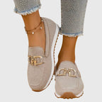 Mocassin confort orthopédique Mila beige – vue 7