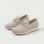 Mocassin confort orthopédique Mila beige – vue 1