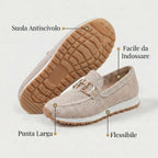 Mocassin confort orthopédique Mila beige – vue 3