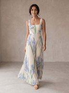 Oriah | Robe Maxi A-Line Fleurie
