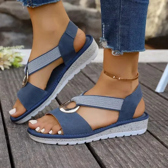 Luna| Sandalias de Sujeción Ajustada Elegante