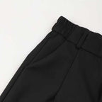 Pantalones de traje de mujer de cintura alta