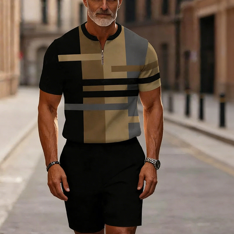 Conjunto camisa y short VIKING hombre