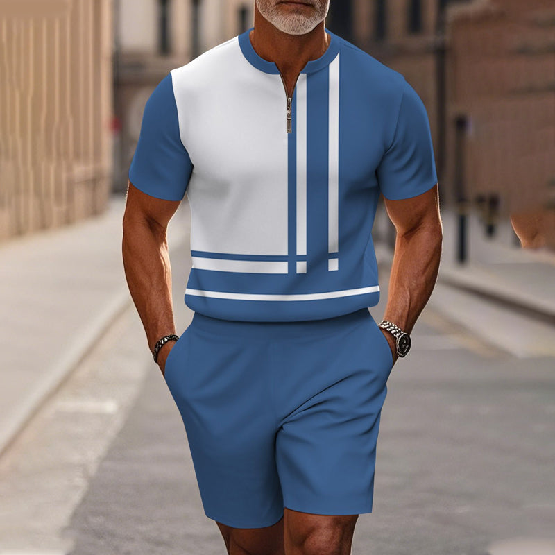 Conjunto camisa y short VIKING hombre