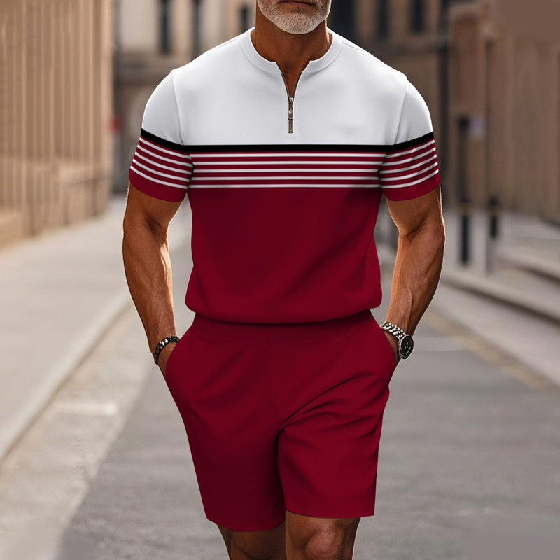 Conjunto camisa y short VIKING hombre