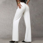 Pantalón de vestir "REBE"  acampanado para mujer – elegante, cómodo y atemporal