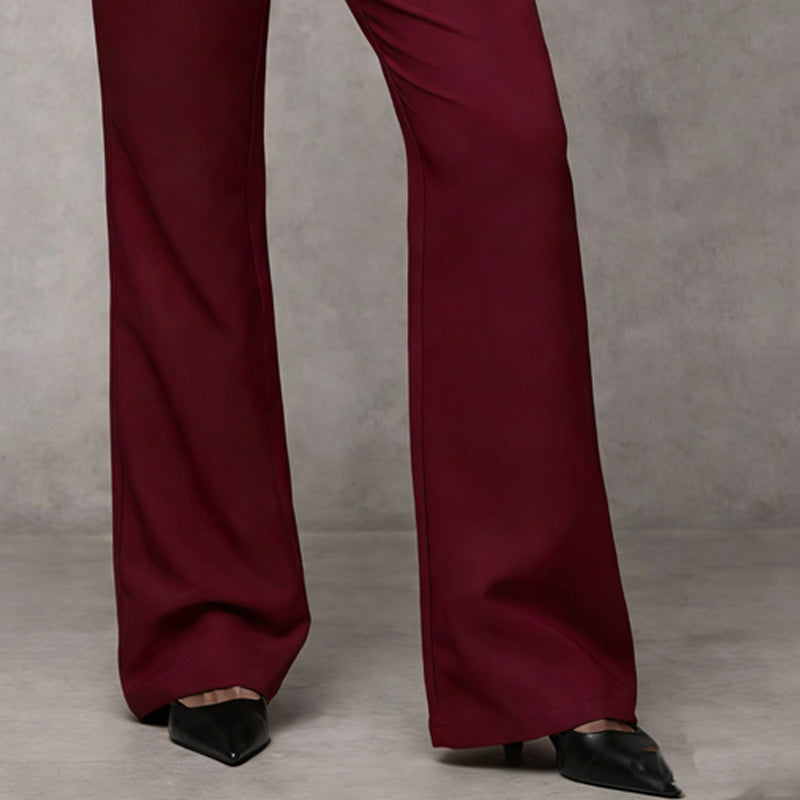 Pantalón de vestir "REBE"  acampanado para mujer – elegante, cómodo y atemporal