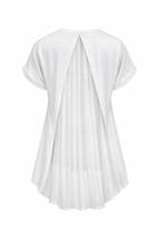 Blusa Lía cuello V holgada